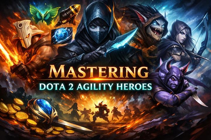 Mastering dota 2 agility heroes